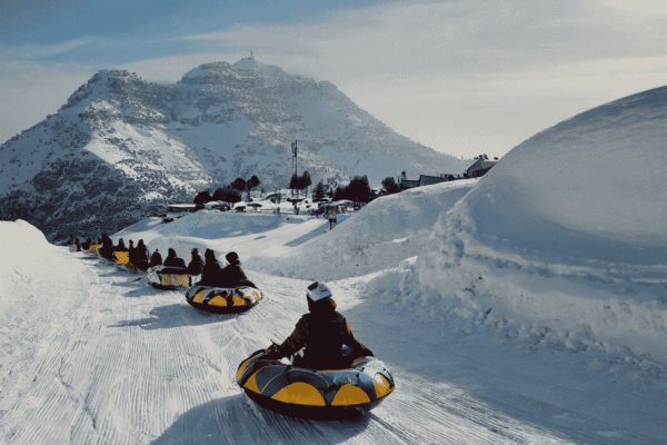 snowtubing