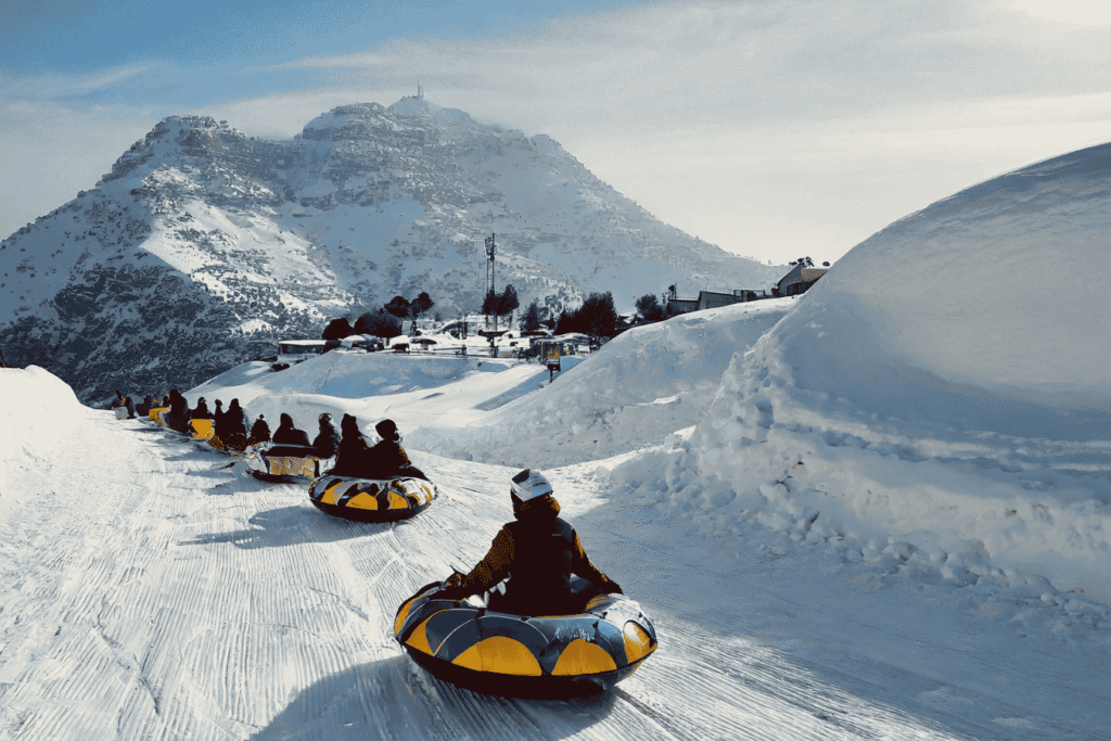 snowtubing